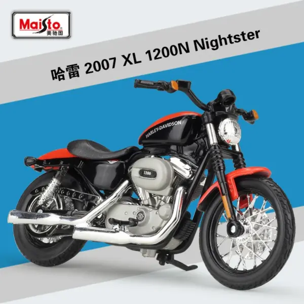 Maisto 1:18 Harley Sportster Iron 2015 Model - Image 4