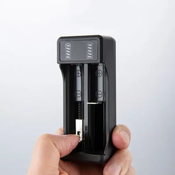 18650 Battery Charger with Dual Slots - Image 3