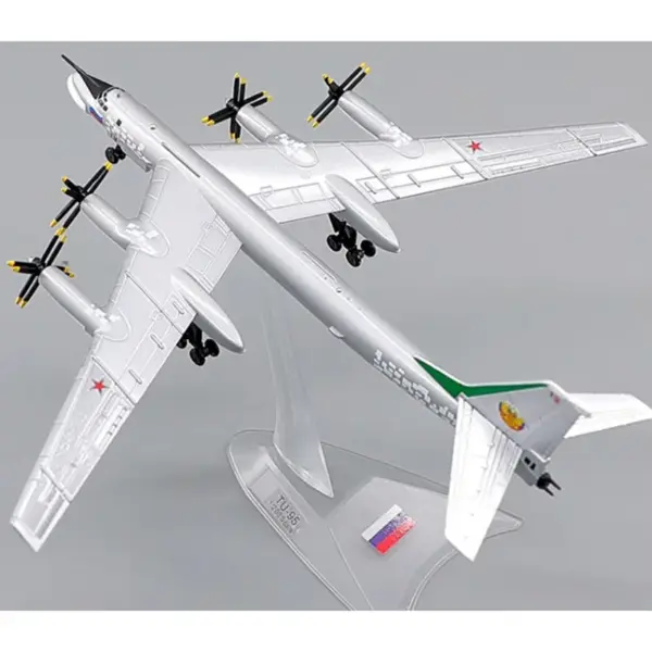 Diecast TU95 Aircraft Model 1/200 Scale - Image 4