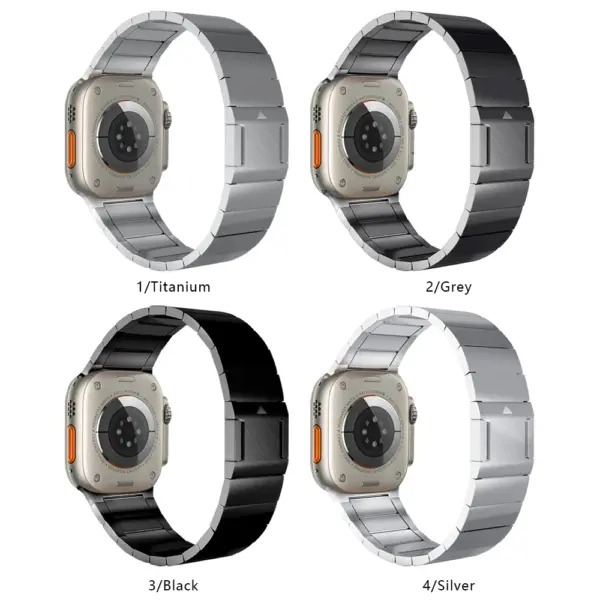 Stainless Steel Apple Watch Band 44/45/46/49mm - Image 2