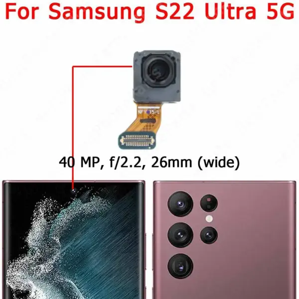 Samsung Galaxy S24 Ultra Front Camera Module - Image 3