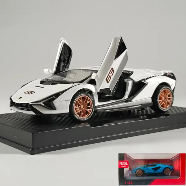 1:32 Sian FKP 37 Supercar Diecast Model - Image 17