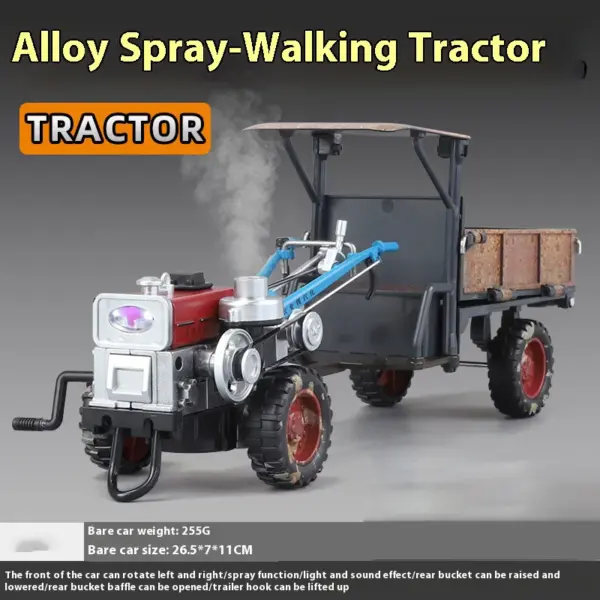 Maisto 1:24 Diecast Walking Tractor Model - Image 8