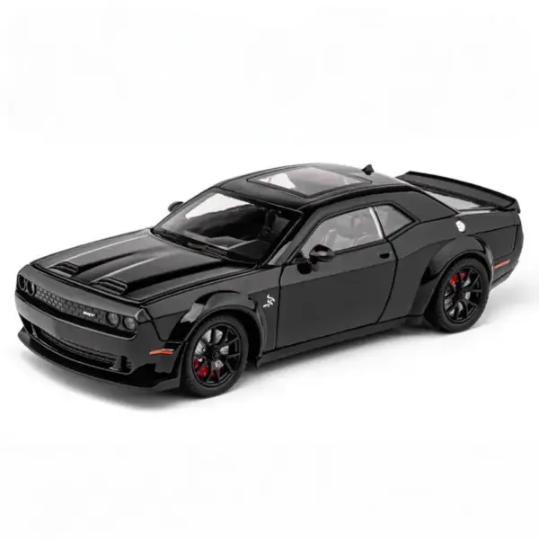 1:24 Dodge Challenger Hellcat Redeye Diecast Model - Image 14