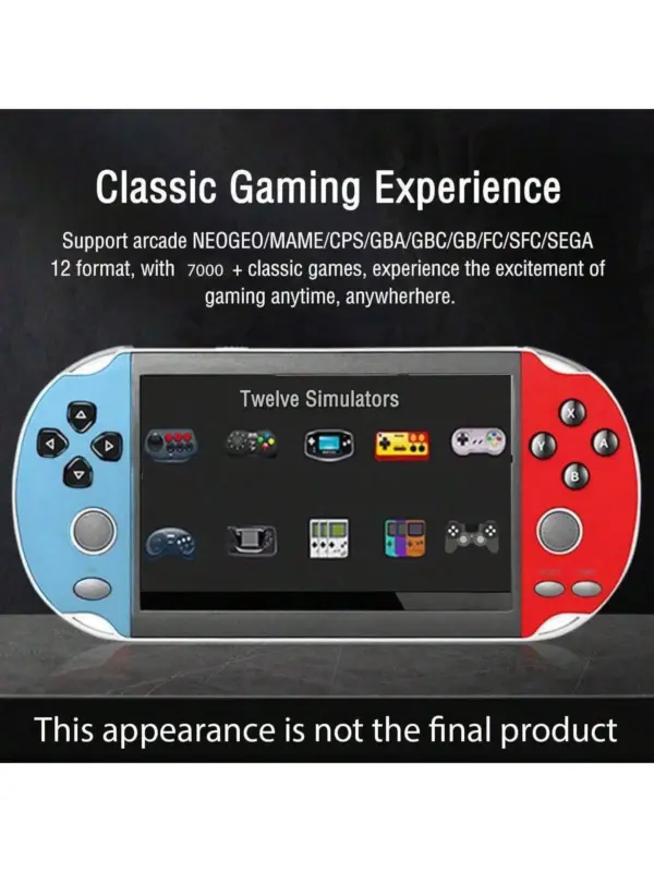 Retro Handheld Game Player 5000+ Games Console - Image 4