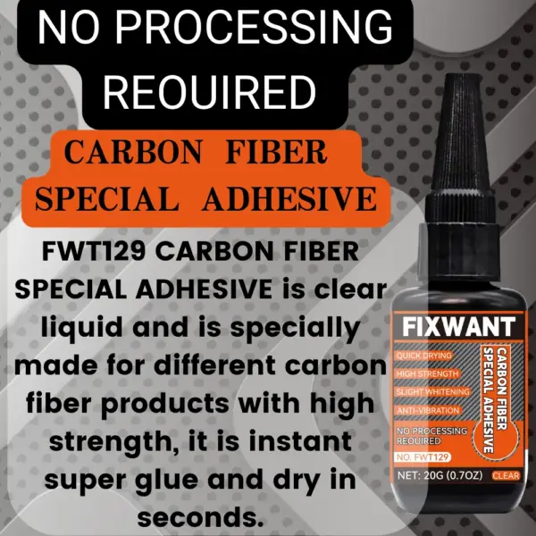 Carbon Fiber Repair Glue for Bike, Racket, and More - Image 6