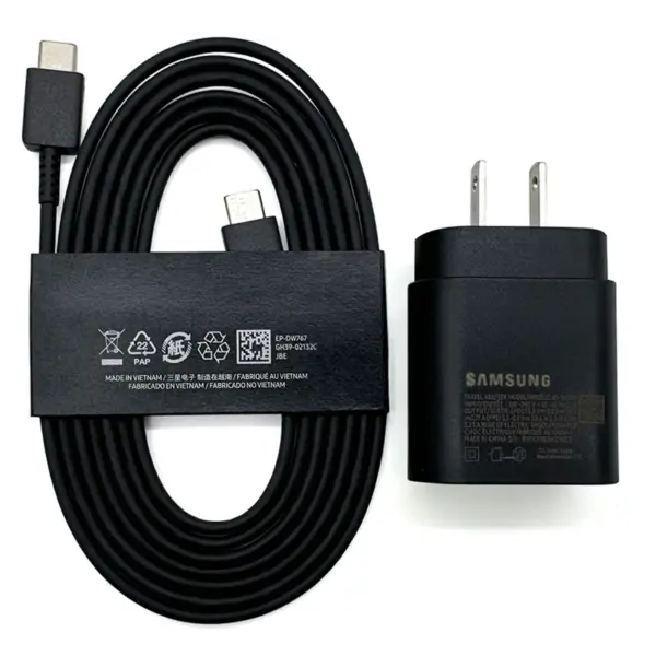 Samsung Galaxy A54 25W USB-C Fast Charger EP-TA800 - Image 2