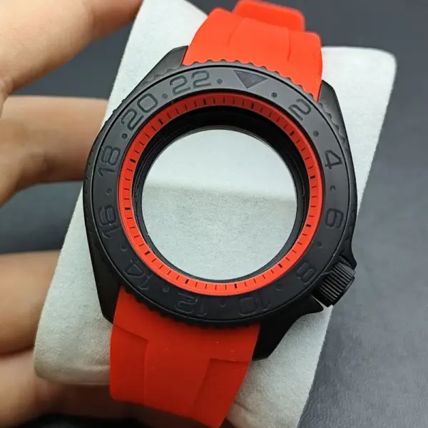 42mm NH35 Stainless Steel Watch Case with Sapphire Glass - Image 43