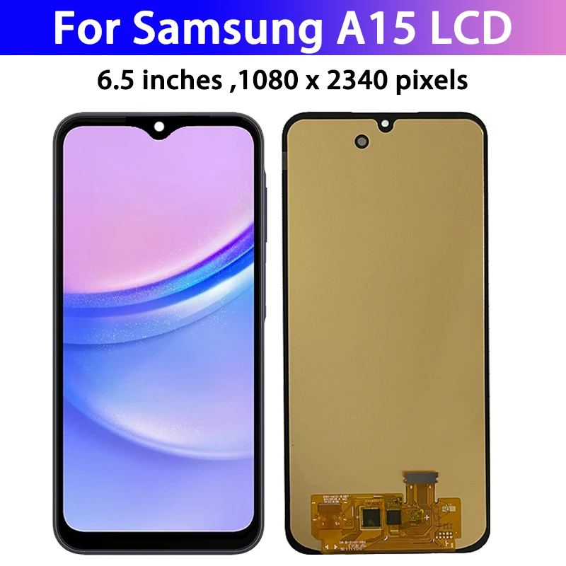 6.5 inches Super AMOLED Screen for Samsung A15 Series 3 6.5 inches Super AMOLED Screen for Samsung A15 Series - Image 3