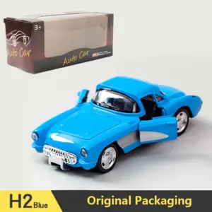 1:32 Alloy Diecast Chevy Corvette C1 1957 Model Car 24 S2f0f692ab6be4ae48597250b94b22dccF