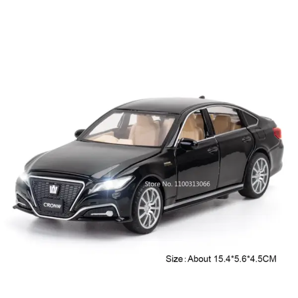 1:32 Crown GR86 Alloy Car Model with Lights - Image 12