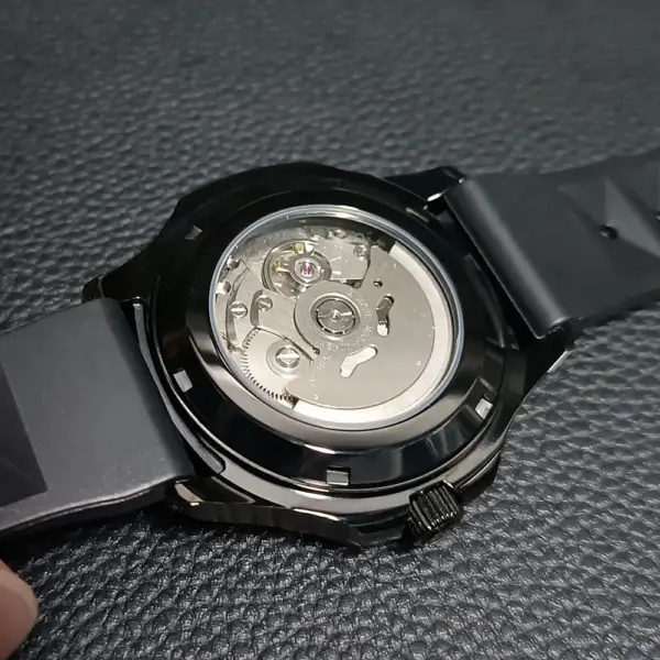 39.5MM Stainless Steel Sapphire Watch Case for NH Movements - Image 6