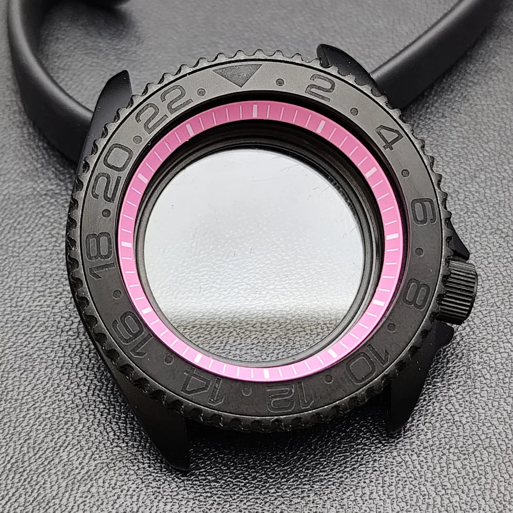 42mm Black Matte Watch Case for NH35 Movement 94 42mm Black Matte Watch Case for NH35 Movement - Image 94