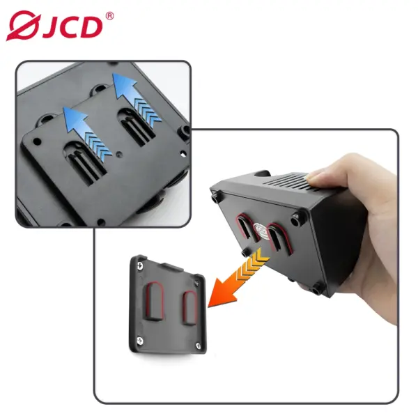 JCD 8898 2-in-1 Soldering Station with LCD Display - Image 5
