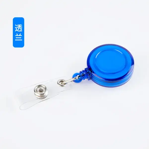 10pcs Retractable Badge Reel with Nylon Cord - Image 12