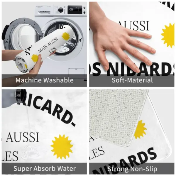 Ricard 2 40x60cm Polyester Floor Mat Set - Image 4