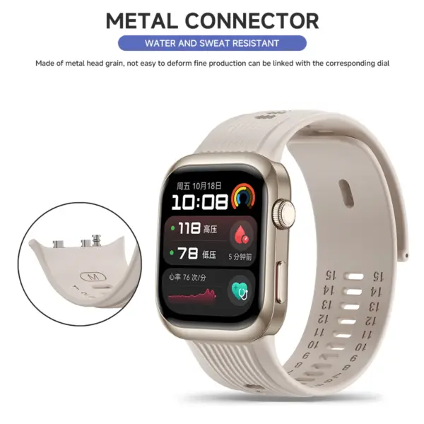 Silicone Strap for HUAWEI Watch D2 - Image 2