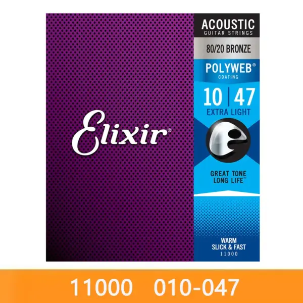 5/10 Set Acoustic Guitar Strings for Rock and Pop - Image 14