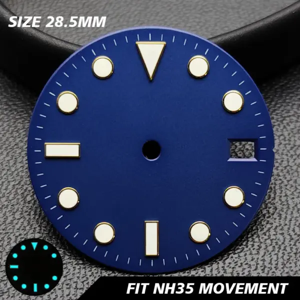 28.5mm GMT Calendar Watch Dial for NH34 NH35 Models - Image 19