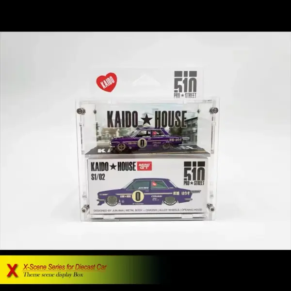 1/64 Diecast Car Display Case for MiniGT - Image 3