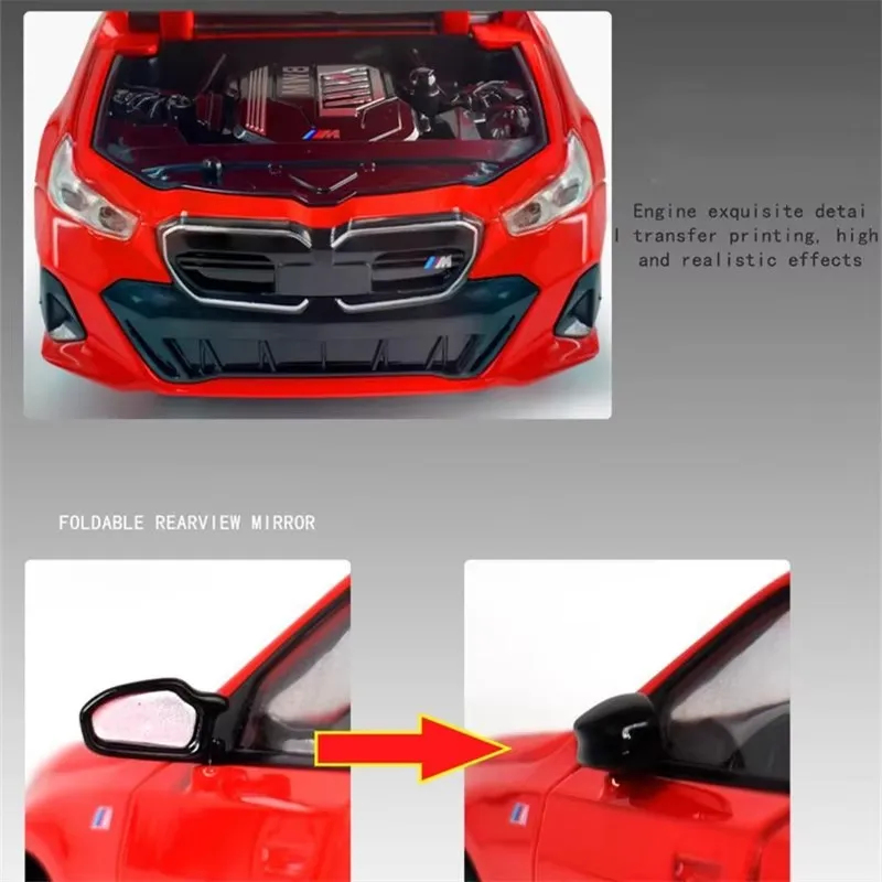 1:24 BMW i5 M60 Alloy Diecast Model 4 1:24 BMW i5 M60 Alloy Diecast Model - Image 4