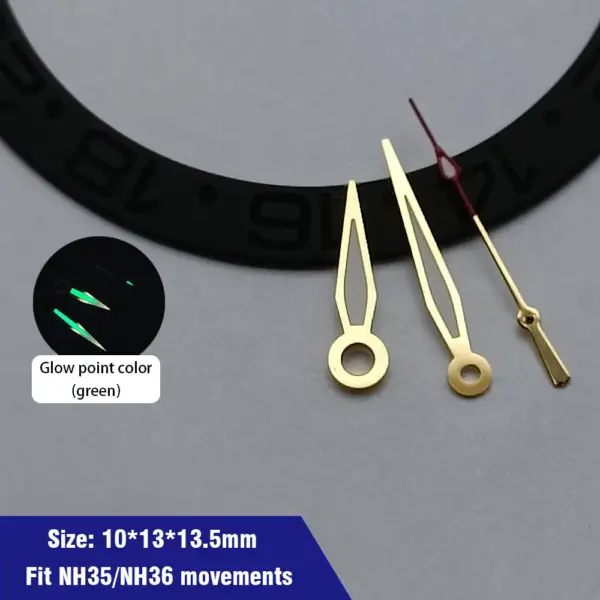 Green Luminous Watch Hands for NH35 NH36 Movement - Image 40