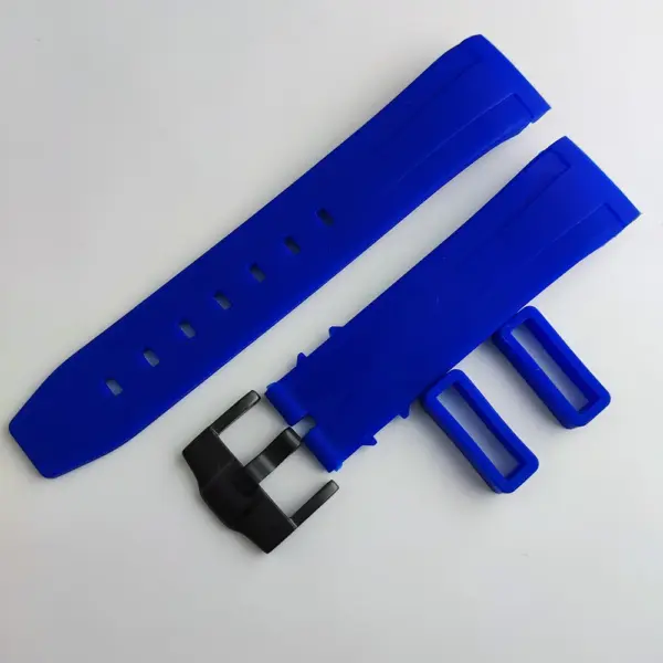 Special 22mm Grey Rubber Watchband for 007 Case - Image 28