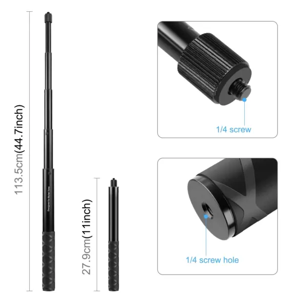 PULUZ Bullet Time Selfie Stick for Action Cameras - Image 2