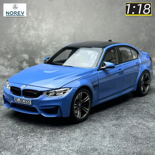 NOREV 1/18 Scale BMW M3 2017 Diecast Model - Image 8