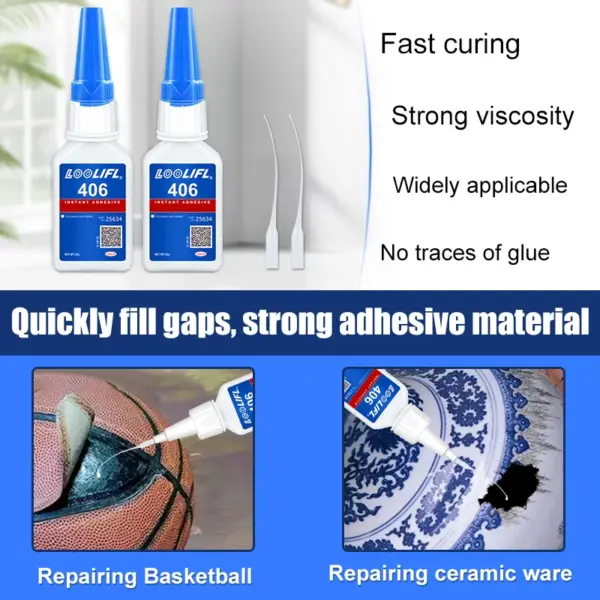 LOOLIFL 406 Instant Universal Adhesive 20ml - Image 3