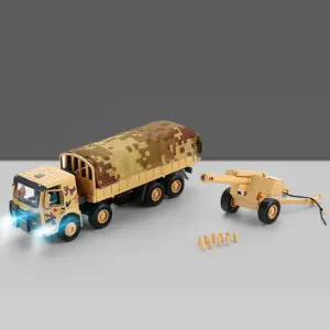 1:50 Alloy Military Truck Model Military Trailer 13 S315c6e707e6b4cf9adb7a04a56399481W