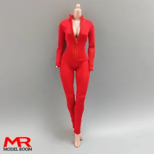 1/6 Female Zipper Bodysuit for Action Figures 20 S3161546c05a74d0fa420e214cd475dc9n