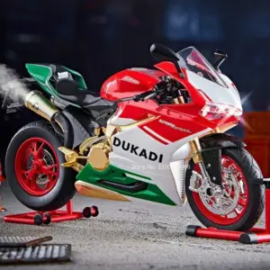 1:9 Kawasaki Ninja H2R Diecast Motorcycle Toy 12 S31640f12bb5f4b14abfaea64e7b5b3b5b