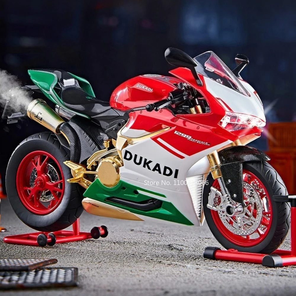 1:9 Kawasaki Ninja H2R Diecast Motorcycle Toy 6 1:9 Kawasaki Ninja H2R Diecast Motorcycle Toy - Image 6