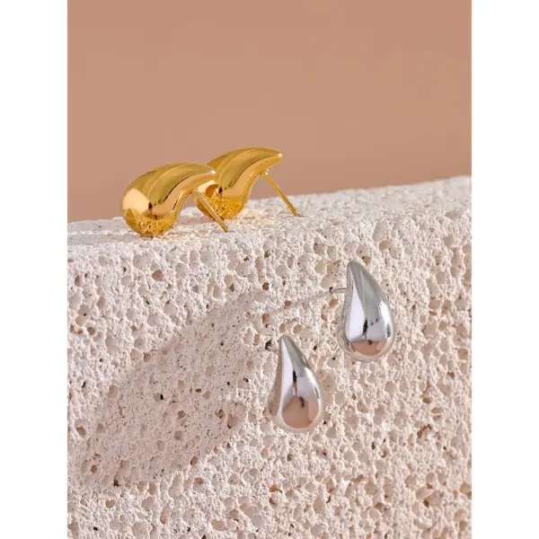 Yhpup Water Drop Stud Earrings for Women - Image 5
