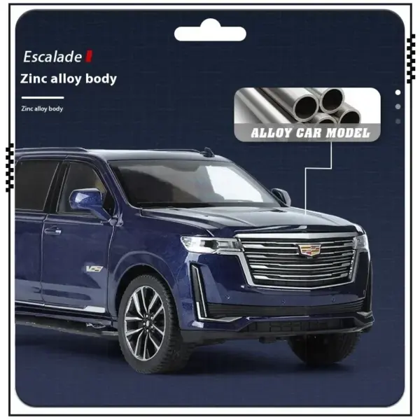 1:24 Cadillac Escalade Diecast SUV Model - Image 4