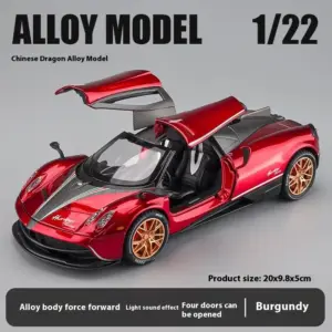 1:22 Pagani Huayra Diecast Alloy Car Model 15 S31af1497d668460cb9a795b37a082636v