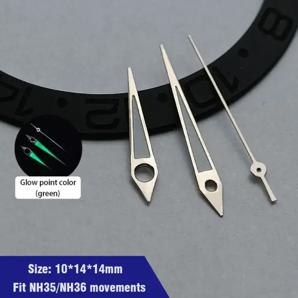 Green Luminescent Hands for NH35 NH36 Sports Watch - Image 29