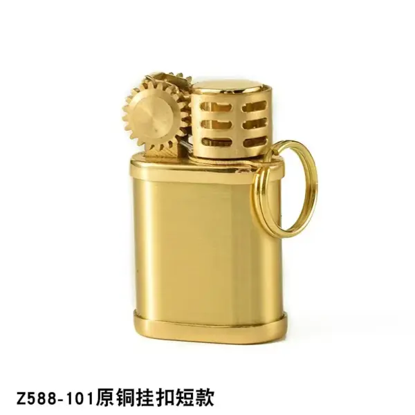 ZORRO Brass Kerosene Lighter Retro Portable Gadget - Image 13