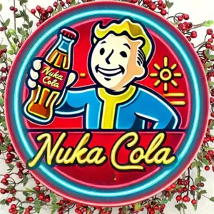 Vintage Nuka Cola Wood Sign 7.8x7.8 Inches 8 S31b78814c10f4dc5aea50db395e5afc2W