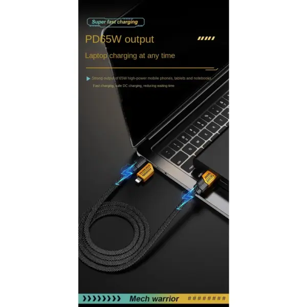 2024 Double-Typec 6A Fast Charging Data Cable - Image 5