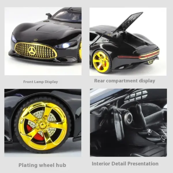 1:32 Mercedes Benz AMG Vision GT Diecast Model - Image 6