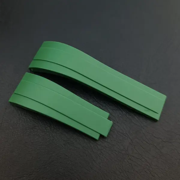 20mm Rubber Watch Strap with Stainless Steel Buckle - Image 14