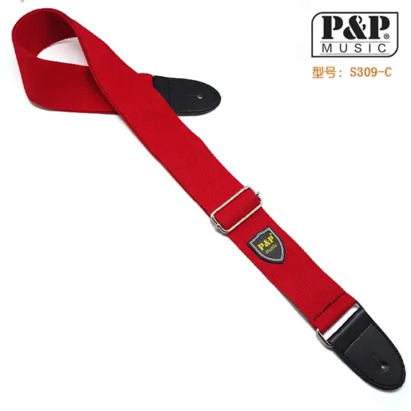 Adjustable Cotton Guitar Strap S309 - Image 13