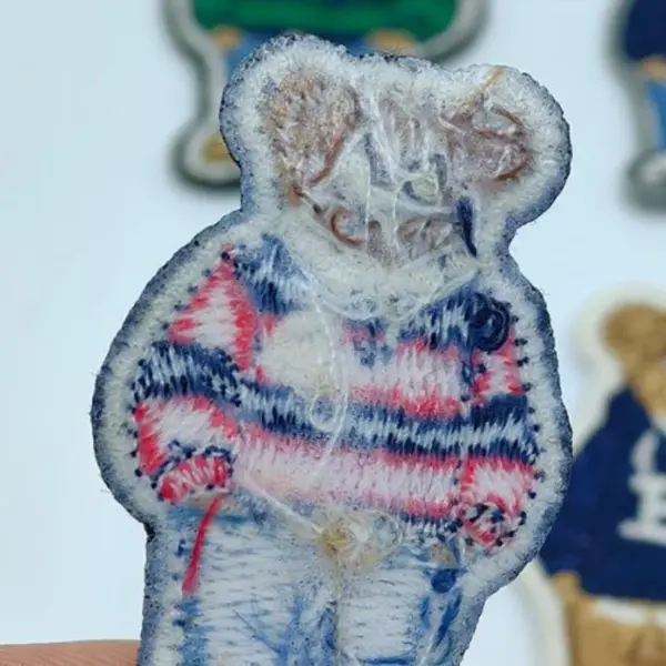 Cute Bear Embroidered Iron-On Patch for Clothing - Image 6
