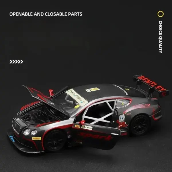 Diecast 1/32 Continental GT3 Car Model Gift - Image 4