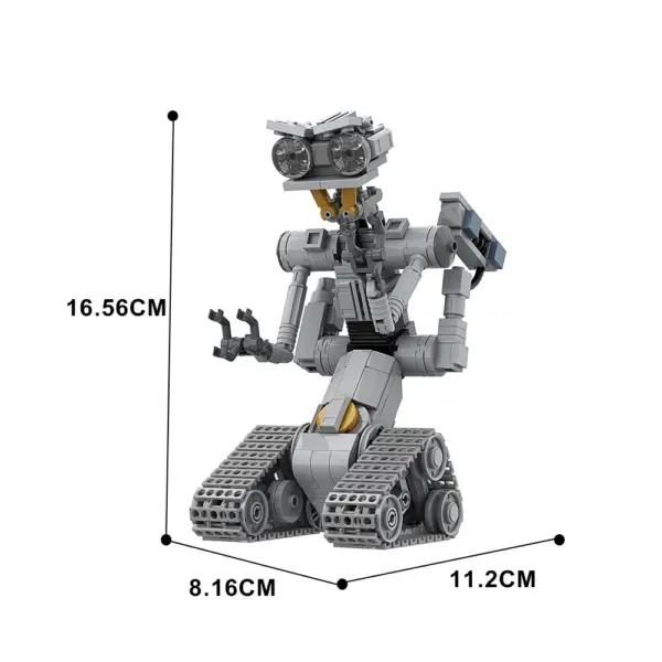 Gobricks MOC Johnnyed 5 Robots Building Kit for Adults - Image 7