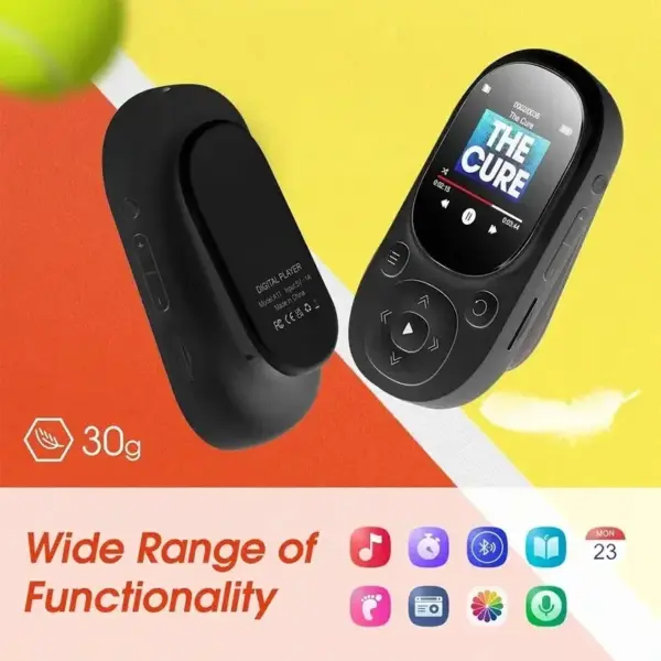 32GB MP3 Player with FM Radio and Recording - Image 2