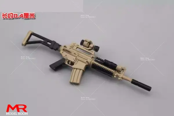 1/12 Scale Mini Sniper Rifle Model AKM M4A1 98K Accessories - Image 37