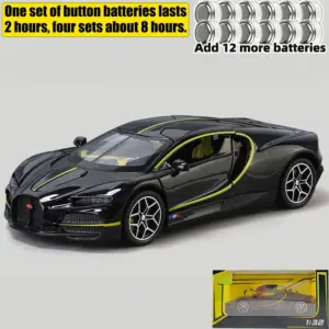 1:32 Bugatti V16 Supercar Diecast Model 26 S32effa63f5cb424f94904a66ead6a6d3R